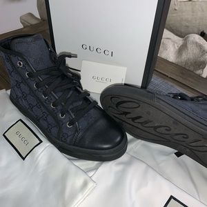Gucci Women GG Canvas High Top Sneakers